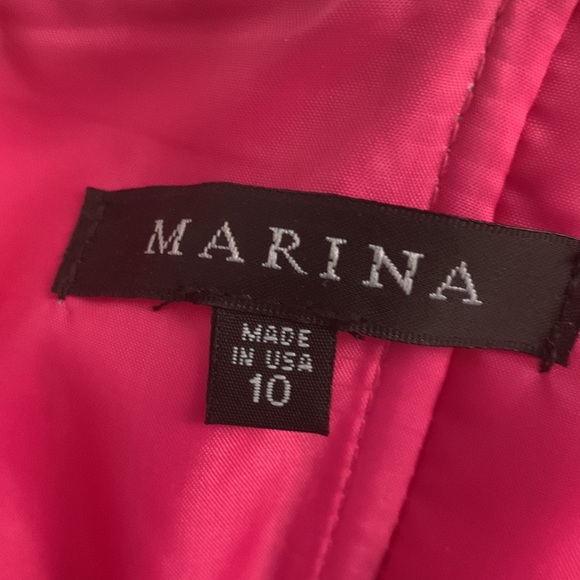 Strapless Silk Blend Party Dress - Picture 3 of 3